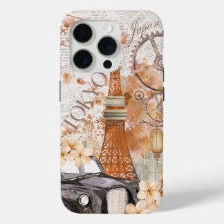 Funda Para iPhone 15 Pro Estuche para teléfono de Japón de época