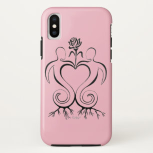 Funda Para iPhone X Estuche para teléfono de la Unión de Aves de Ama