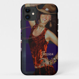 Funda Para iPhone 11 Estuche para teléfono de niña de vaca de risa
