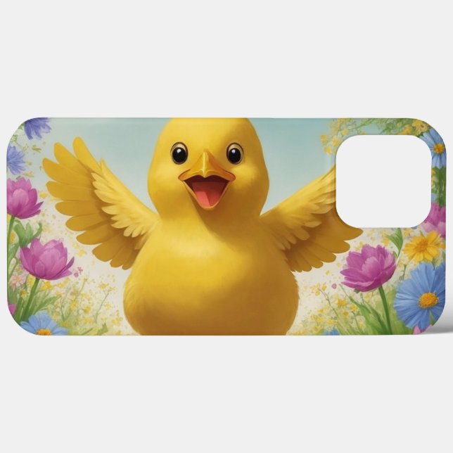 Funda De Case-Mate Para iPhone Estuche para teléfono de Pascua de pollo (Reverso  (Horizontal))