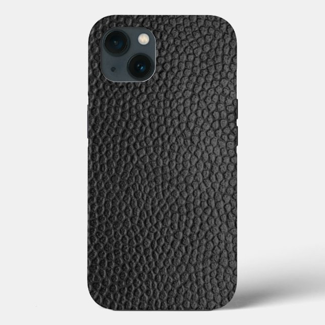 Funda De Case-Mate Para iPhone Estuche para teléfono de patrón de cuero, Apple iP (Reverso )