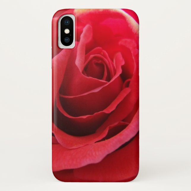 Funda De Case-Mate Para iPhone Estuche para teléfono de Rosa Roja (Reverso)