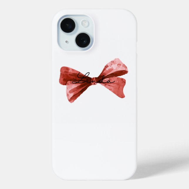 Funda De Case-Mate Para iPhone Estuche para teléfono elegante - Linda (Reverso )