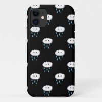 Estuche para teléfono en la nube de lluvia
