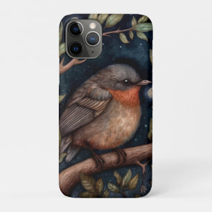 Funda Para iPhone 11 Pro Estuche para teléfono estilo Robin de medianoche