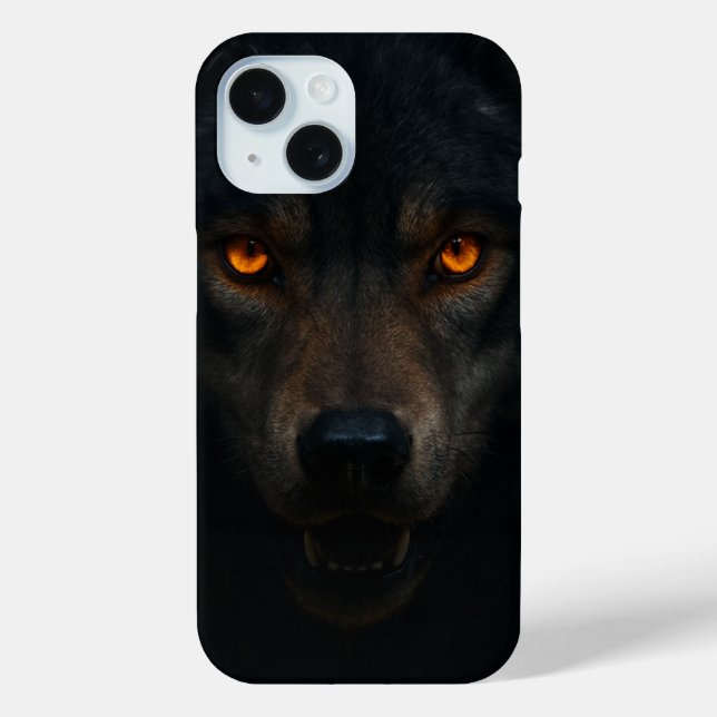 Funda De Case-Mate Para iPhone Estuche para teléfono estilo Wolf (Reverso )