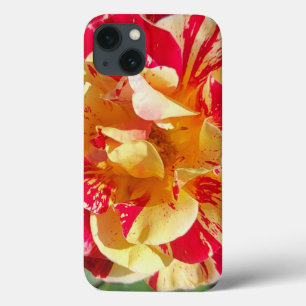 Funda Para iPhone 13 Estuche para teléfono Funda-mate rosa rojo y amari