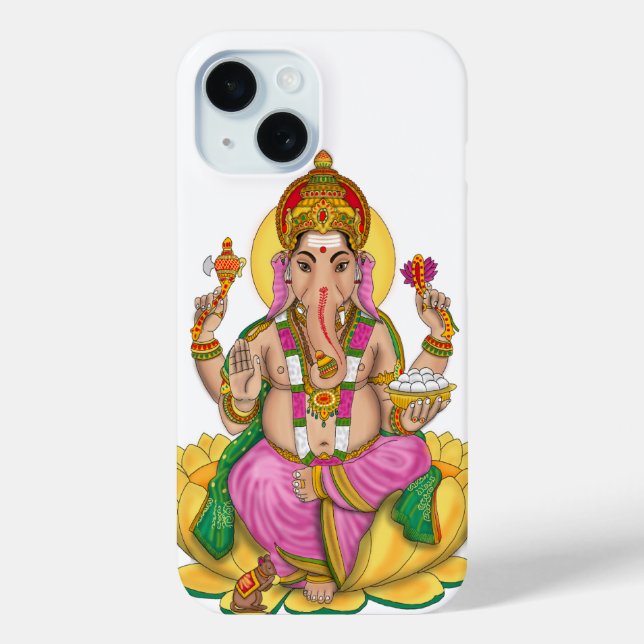 Funda De Case-Mate Para iPhone Estuche para teléfono Ganesha (Reverso )