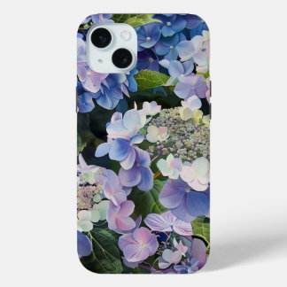 Funda Para iPhone 15 Mini Estuche para teléfono Hydrangea Lacecup de Flor Si