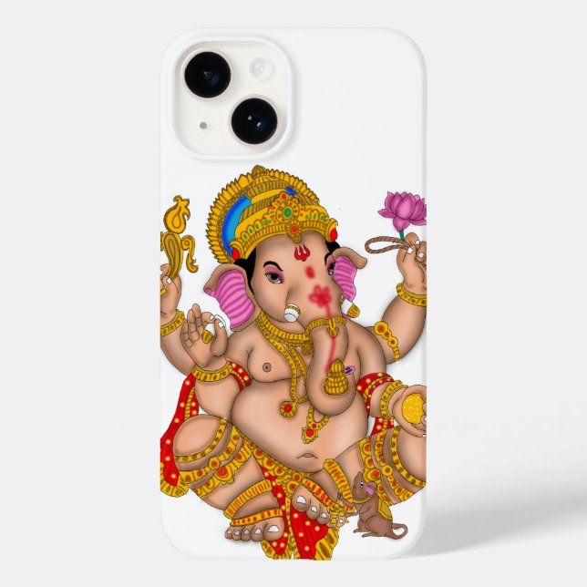 Funda De Case-Mate Para iPhone Estuche para teléfono Lord Ganesha (Reverso )