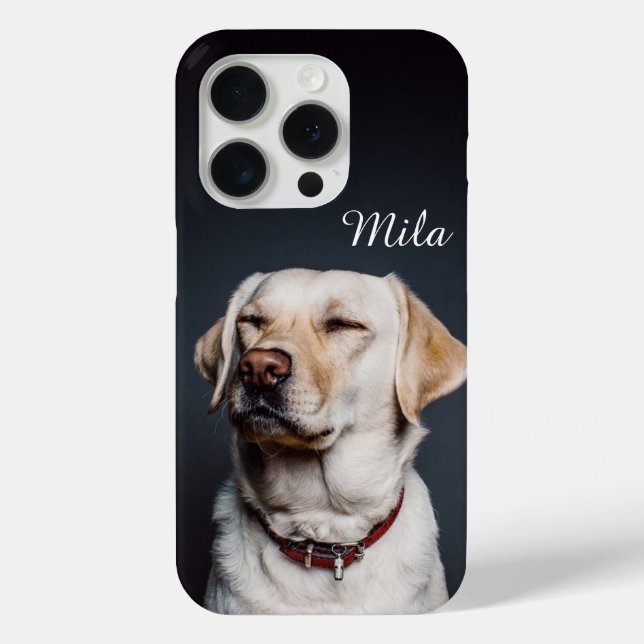 Funda De Case-Mate Para iPhone Estuche para teléfono Mascota transparente con fot (Reverso )