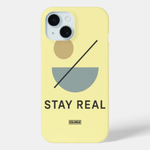 Funda Para iPhone 15 Estuche para teléfono Minimalista moderno y REAL -