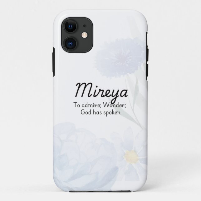 Funda De Case-Mate Para iPhone Estuche para teléfono Mireya (Reverso)