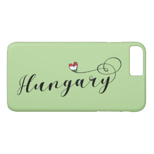 Funda Para iPhone 8 Plus/7 Plus Estuche para teléfono móvil cardíaco de Hungría, h