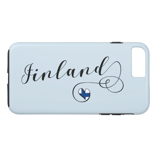 Funda De Case-Mate Para iPhone Estuche para teléfono móvil Heart Finlandia, finla (Reverso (horizontal))