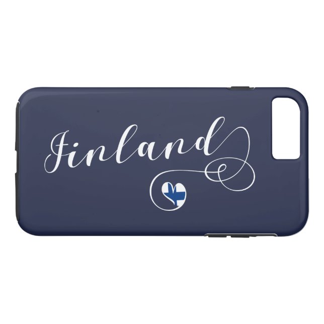 Funda De Case-Mate Para iPhone Estuche para teléfono móvil Heart Finlandia, finla (Reverso (horizontal))