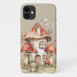Funda Para iPhone 11 Estuche para teléfono móvil Mushroom Cottage