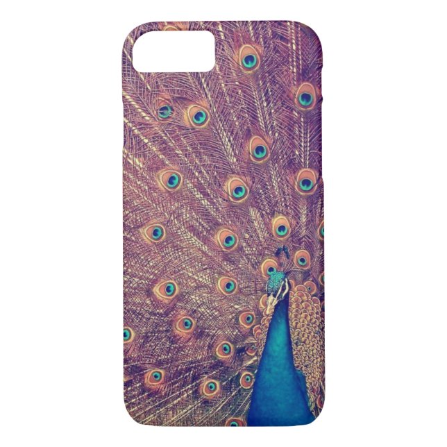 Funda De Case-Mate Para iPhone Estuche para teléfono móvil Peacock (Reverso)
