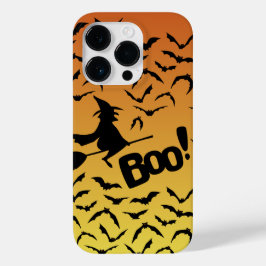 Funda Para iPhone 14 Pro De Case-Mate Estuche para teléfono naranja Ombre Halloween