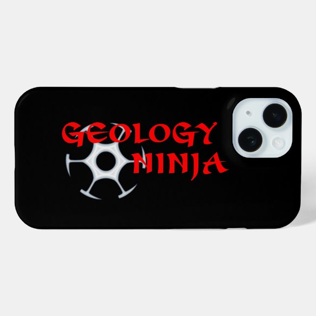 Funda De Case-Mate Para iPhone Estuche para teléfono Ninja geología (Reverso (Horizontal) )