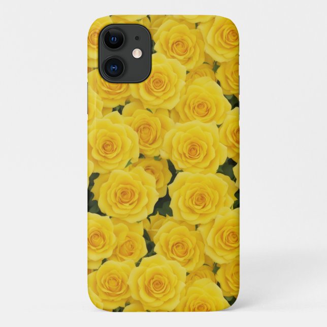 Funda De Case-Mate Para iPhone Estuche para teléfono rosa amarillo brillante (Reverso)
