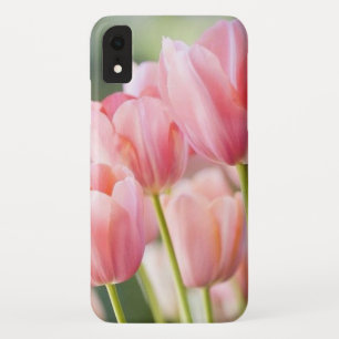 Funda Para iPhone XR Estuche para teléfono tulipano rosa