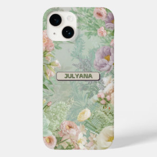 Funda Para iPhone 14 De Case-Mate Estuche PASTEL FLORAL para iPhone / iPad