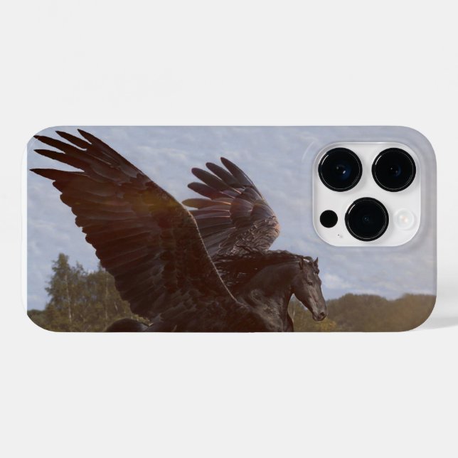 Funda De Case-Mate Para iPhone Estuche Pegasus In Flight para iPhone / iPad (Reverso (Horizontal))