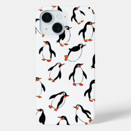 Funda Para iPhone 15 Estuche Penguin Pattern Phone