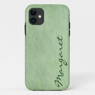 Funda Para iPhone 11 Estuche personalizado para iPhone de Gritty Green 