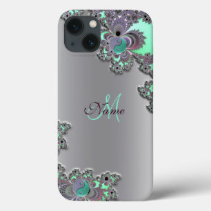 title_seo2 Estuche Personalizado Silver Metallic Fractal iPad