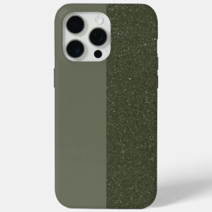 Funda Para iPhone 15 Pro Max Estuche personalizar para iPhone verde de dos tono
