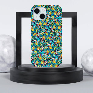 Funda Para iPhone 15 Estuche Petal Fiesta Pattern iPhone / iPad
