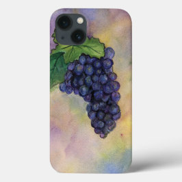 title_seo2 Estuche Pinot Noir Red Wine Grapes iPad