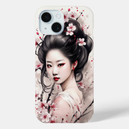 Funda Para iPhone 15 Estuche Princesa Asuka Sakura Funda-Mate Phone