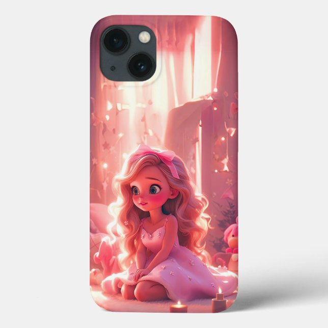Funda De Case-Mate Para iPhone Estuche Princess Phone (Reverso)
