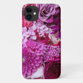 Funda Para iPhone 11 Estuche Purple Floral para teléfono