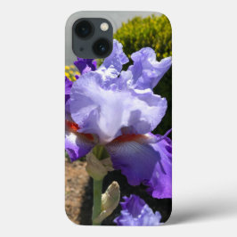 Funda Para iPhone 13 Estuche Purple Iris Funda-Mate Phone