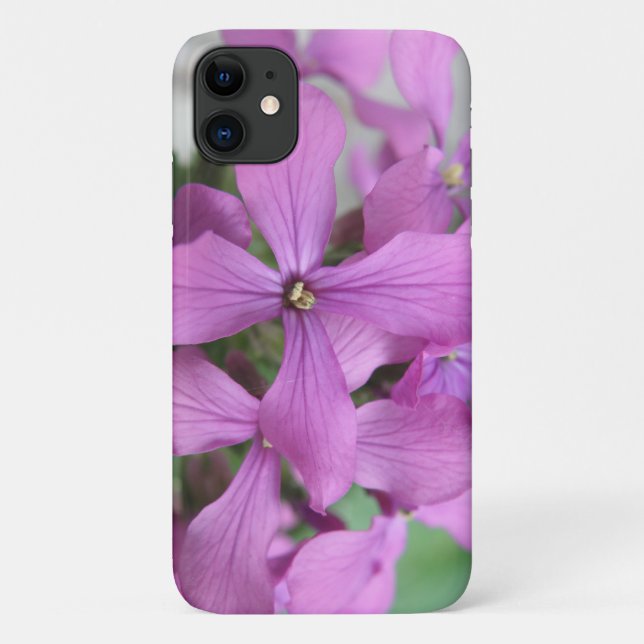 Funda De Case-Mate Para iPhone Estuche Purple Wildflowers para iPhone 3 (Reverso)
