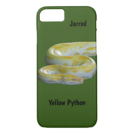 Funda Para iPhone 8/7 Estuche Python Phone amarillo