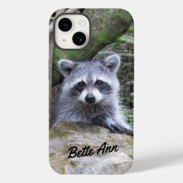 Funda Para iPhone 14 De Case-Mate Estuche Raccoon Phone Adorable
