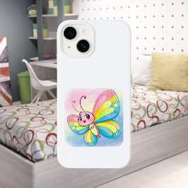 Funda Para iPhone 14 De Case-Mate Estuche Rainbow Butterfly para iPhone / iPad