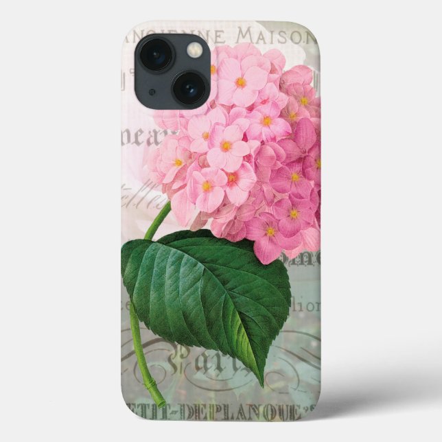 Funda De Case-Mate Para iPhone Estuche Redoute Pink Hydrangea iPad Air (Reverso)