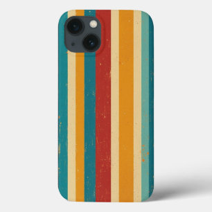 Funda Para iPhone 13 Estuche Retro 70 para iPhone Vintage con banda de