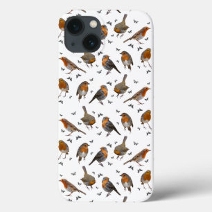 Funda Para iPhone 13 Estuche Robin Fiesta iPad Mini (elegir color)