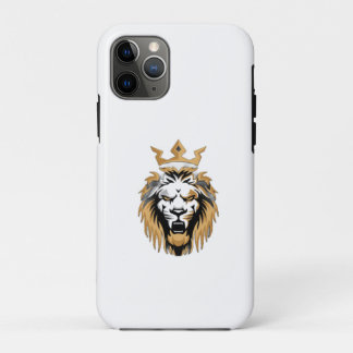 Funda Para iPhone 11 Pro "Estuche Royal Lion Iphone - Diseño audaz y Majest