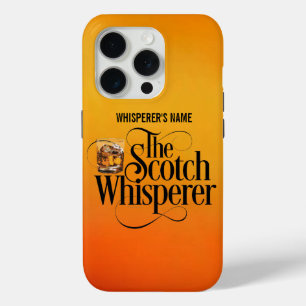 Funda Para iPhone 15 Pro Estuche Scotch Whisperer Funda-Mate para iPhone