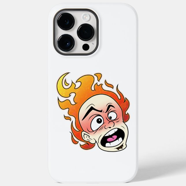 Funda De Case-Mate Para iPhone Estuche Scovillelicous Fire Head iPhone / iPad (Reverso )