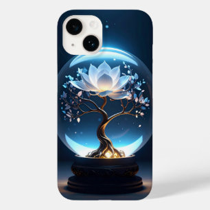 Funda Para iPhone 14 De Case-Mate Estuche Serene Lotus Globe Art iPhone