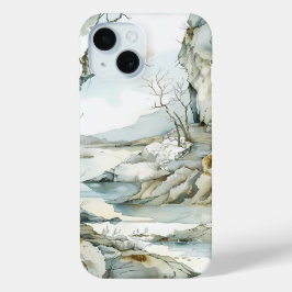 Funda Para iPhone 15 Estuche Serene Winscape Phone
